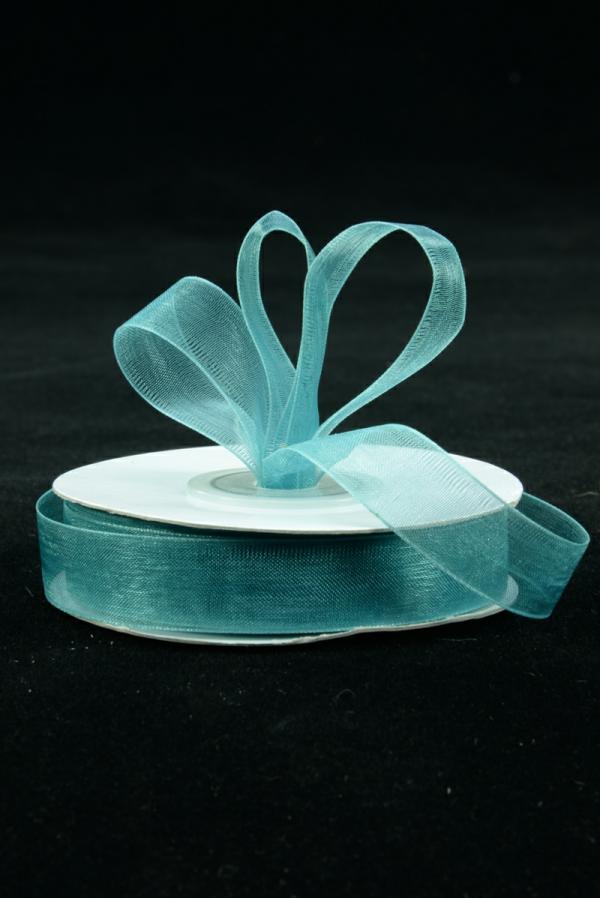 Organza Ribbon |   Organza Ribbon , Jade, 1.5 Inch X 25 Yards (1 Spool) Organza Ribbon Organza Ribbon