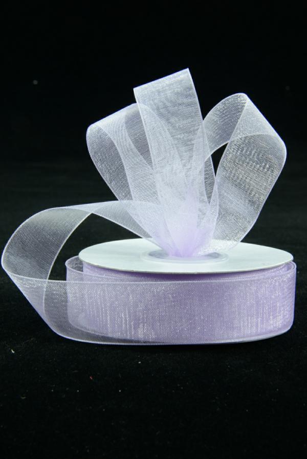 Organza Ribbon |   Organza Ribbon , Lavender, 7/8 Inch X 25 Yards (1 Spool) Organza Ribbon Organza Ribbon