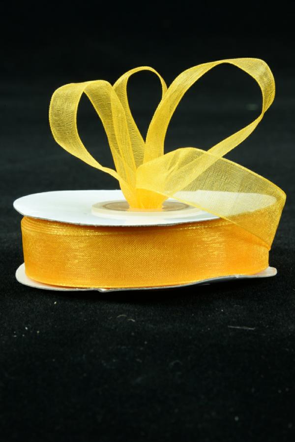 Organza Ribbon |   Organza Ribbon , Light Gold, 3/8 Inch X 25 Yards (1 Spool) Organza Ribbon Organza Ribbon