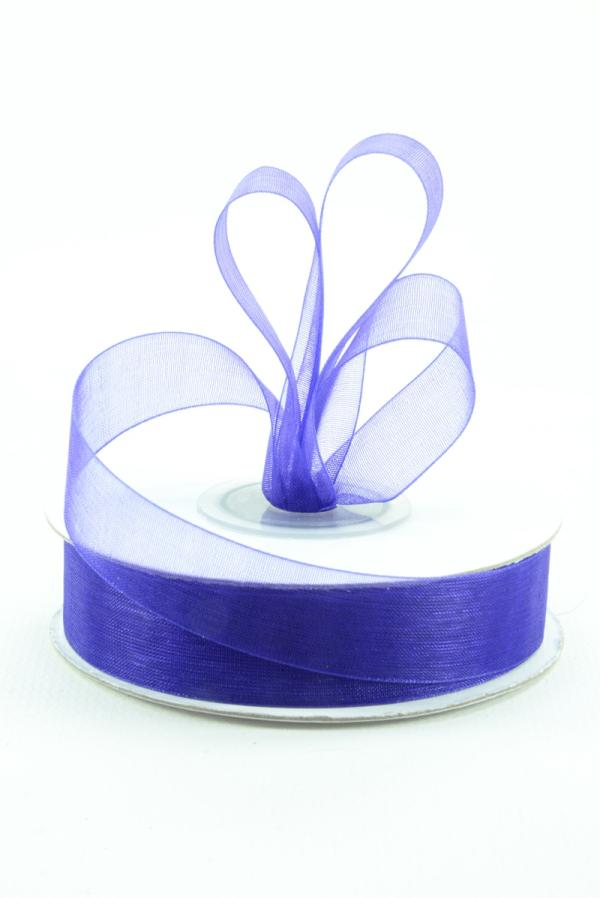 Organza Ribbon |   Organza Ribbon , Purple Haze, 5/8 Inch X 25 Yards (1 Spool) Organza Ribbon Organza Ribbon