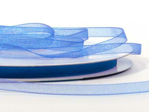 Organza Ribbon |   Organza Ribbon , Royal Blue 1/8 Inch X 50 Yards (1 Spool) Organza Ribbon Organza Ribbon