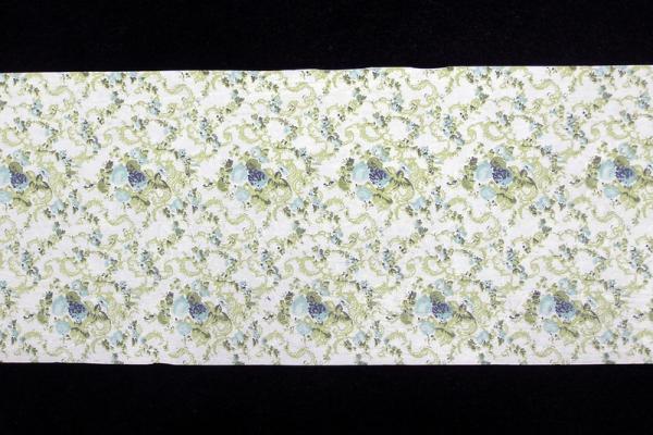 Paper Ribbon |   Printed Paper Ribbon, 6 Yards, Cream Floral (Lot Of 1) Paper Ribbon Paper Ribbon