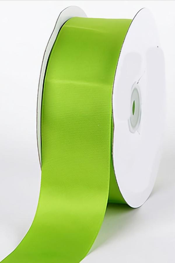 Satin Ribbon – Single Face |   Double Faced Satin Ribbon , Apple Green, 1/8 Inch X 50 Yards (1 Spool) Ribbon Satin Ribbon - Single Face