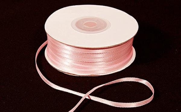 Satin Ribbon – Single Face |   Double Faced Satin Ribbon , Pink, 1/8 Inch X 100 Yards (1 Spool) Ribbon Satin Ribbon - Single Face