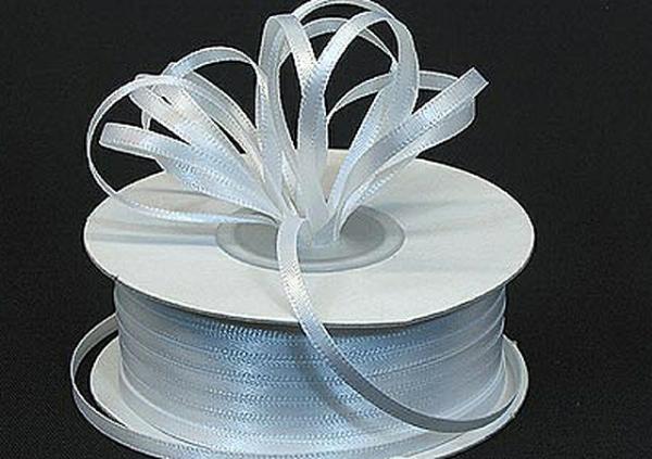 Satin Ribbon – Single Face |   Double Faced Satin Ribbon , White, 1/8 Inch X 100 Yards (1 Spool) Ribbon Satin Ribbon - Single Face