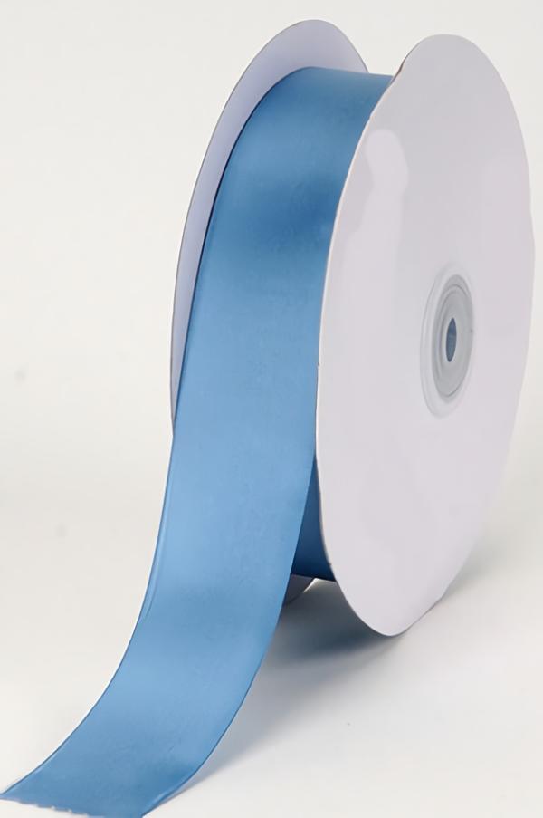 Satin Ribbon – Single Face |   Single Faced Satin Ribbon , Antique Blue, 1-1/2 Inch X 25 Yards (1 Spool) Ribbon Satin Ribbon - Single Face