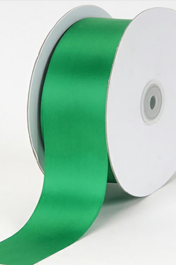 Satin Ribbon – Single Face |   Single Faced Satin Ribbon , Emerald, 1-1/2 Inch X 25 Yards (1 Spool) Ribbon Satin Ribbon - Single Face