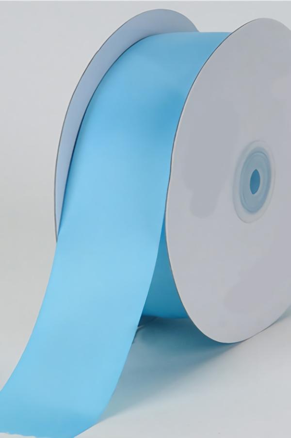 Satin Ribbon – Single Face |   Single Faced Satin Ribbon , Light Blue, 5/8 Inch X 25 Yards (1 Spool) Ribbon Satin Ribbon - Single Face