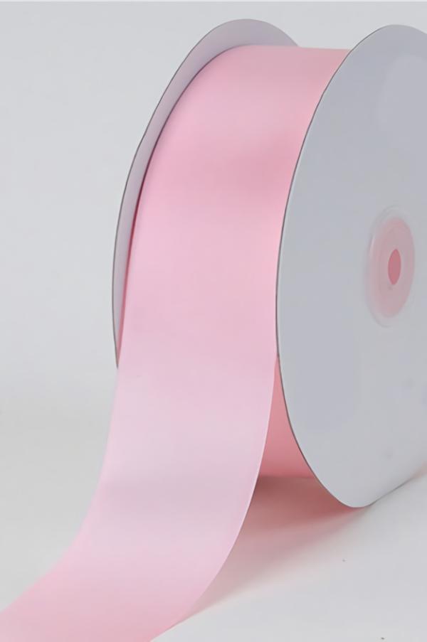 Satin Ribbon – Single Face |   Single Faced Satin Ribbon , Light Pink, 1/4 Inch X 25 Yards (1 Spool) Ribbon Satin Ribbon - Single Face