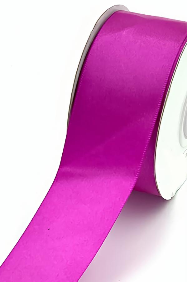 Satin Ribbon – Single Face |   Single Faced Satin Ribbon , Magenta, 1-1/2 Inch X 25 Yards (1 Spool) Ribbon Satin Ribbon - Single Face