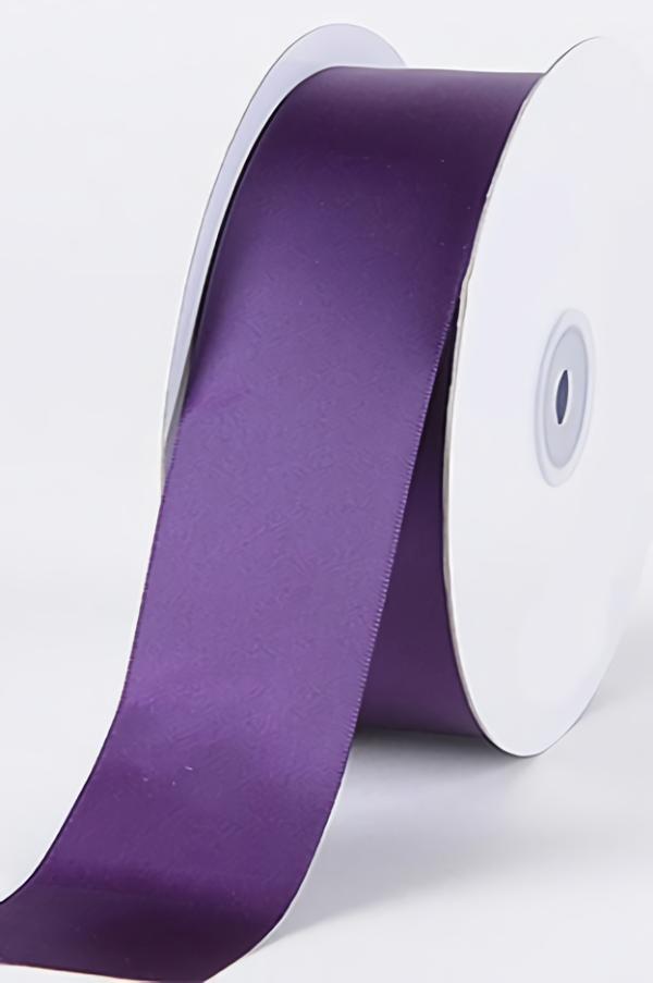 Satin Ribbon – Single Face |   Single Faced Satin Ribbon , Plum, 1/4 Inch X 25 Yards (1 Spool) Ribbon Satin Ribbon - Single Face