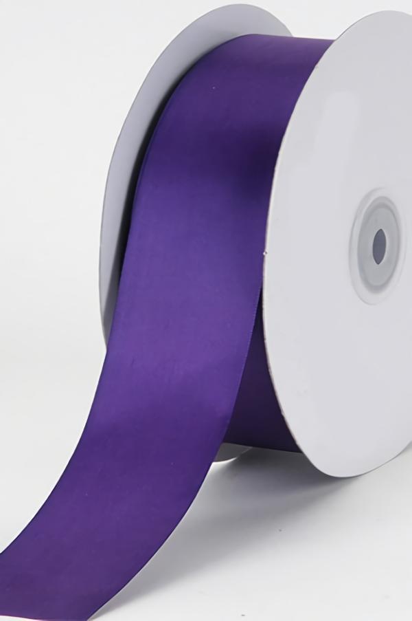 Satin Ribbon – Single Face |   Single Faced Satin Ribbon , Purple, 3/8 Inch X 25 Yards (1 Spool) Ribbon Satin Ribbon - Single Face