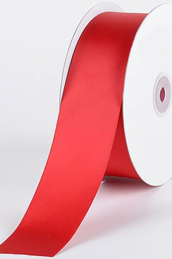 Satin Ribbon – Single Face |   Single Faced Satin Ribbon , Red, 3/8 Inch X 25 Yards (1 Spool) Ribbon Satin Ribbon - Single Face