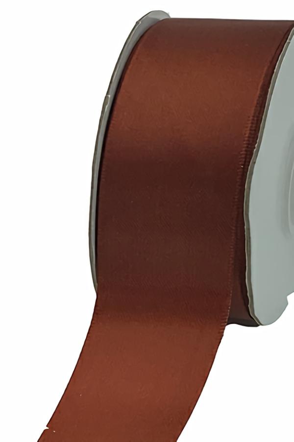 Satin Ribbon – Single Face |   Single Faced Satin Ribbon , Rust, 3/8 Inch X 25 Yards (1 Spool) Ribbon Satin Ribbon - Single Face