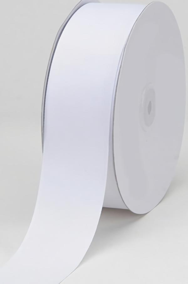 Satin Ribbon – Single Face |   Single Faced Satin Ribbon , White, 1-1/2 Inch X 25 Yards (1 Spool) Ribbon Satin Ribbon - Single Face