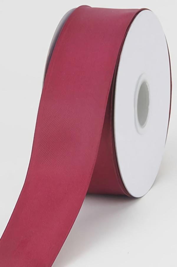 Satin Ribbon – Single Face |   Single Faced Satin Ribbon , Wine, 1-1/2 Inch X 25 Yards (1 Spool) Ribbon Satin Ribbon - Single Face