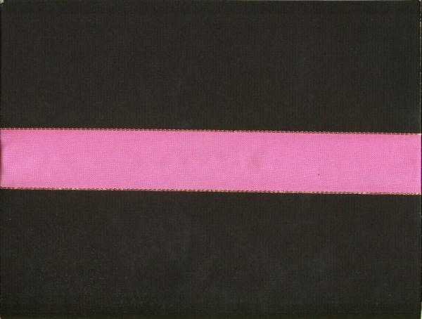 Wired Ribbon |   1.5 Inch Wired Everyday Ribbon With Gold Edges, Pink (3 Yards) Ribbon Wired Ribbon