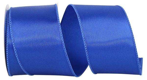 Wired Ribbon |   2.5 Inch Royal Satin Ribbon With Wired Edges, 10 Yard Spool (1 Spool) Ribbon Wired Ribbon