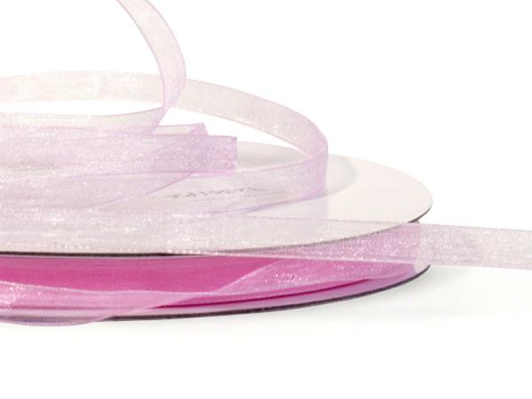 Organza Ribbon |   Organza Ribbon , Pink, 1/4 Inch X 25 Yards (1 Spool) Organza Ribbon Organza Ribbon