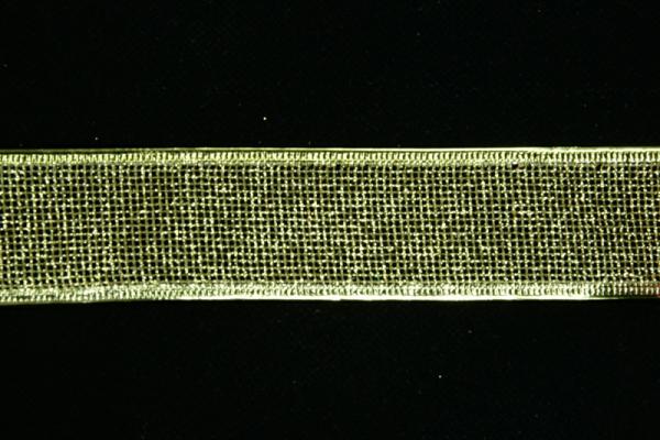 Wired Ribbon |   1.5 Inch Gold Wired Christmas Ribbon W/ Gold Edges – Gold Glittered Mesh, 1.5 Inch X 50 Yards (Lot Of 1 Spool) Ribbon Wired Ribbon